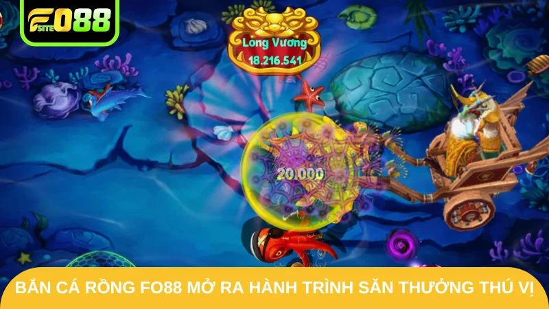 Bắn Cá Rồng - Bí Quyết Để Làm Bá Chủ, Hốt Bạc Đại Dương 2 Bắn cá rồng Fo88 mở ra hành trình săn thưởng thú vị