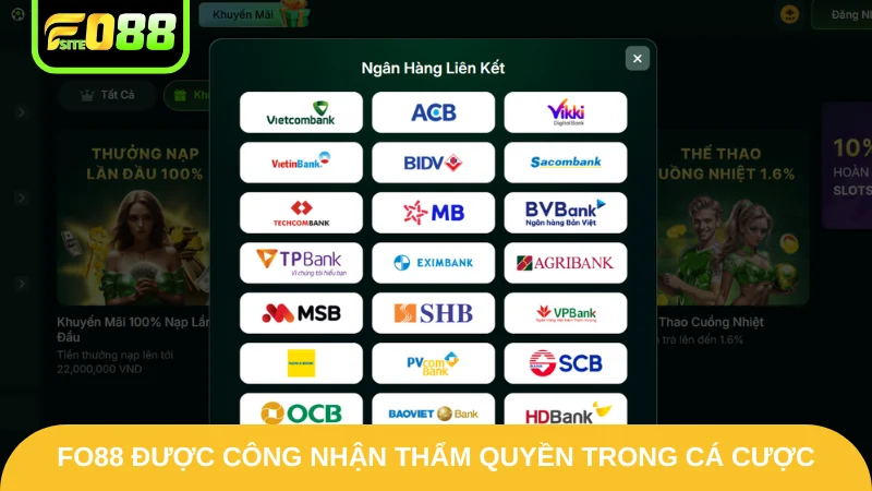 Trang chủ 7 Fo88 được công nhận thẩm quyền trong cá cược
